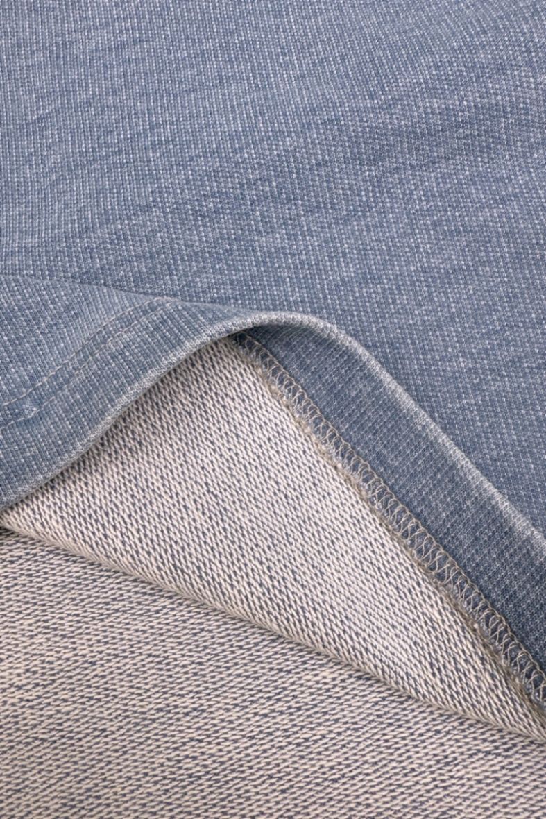 CUT DENIM TEE