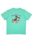SURF DOG PRINT TEE