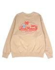 OVAL CHAIN STITCH×PRINT SWEAT