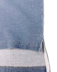 CUT DENIM TEE
