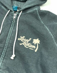 9oz RAGLAN ZIP HOOD SWEAT