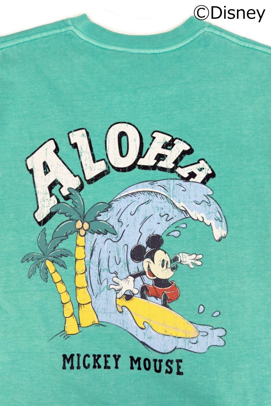 LOCAL MOTION/MICKEY MOUSE PIGMENT TEE