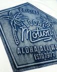 DENIM PATCH SWEAT