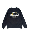 OVAL CHAIN STITCH×PRINT SWEAT