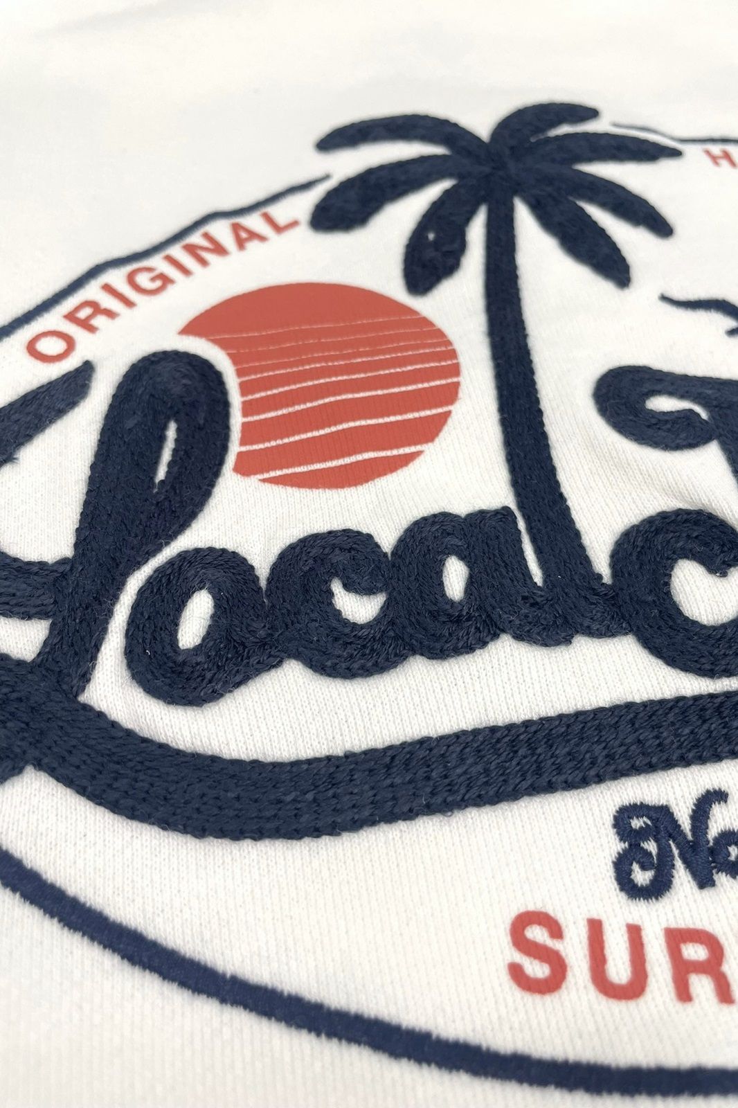 OVAL CHAIN STITCH×PRINT SWEAT
