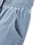 CUT DENIM SHORTS