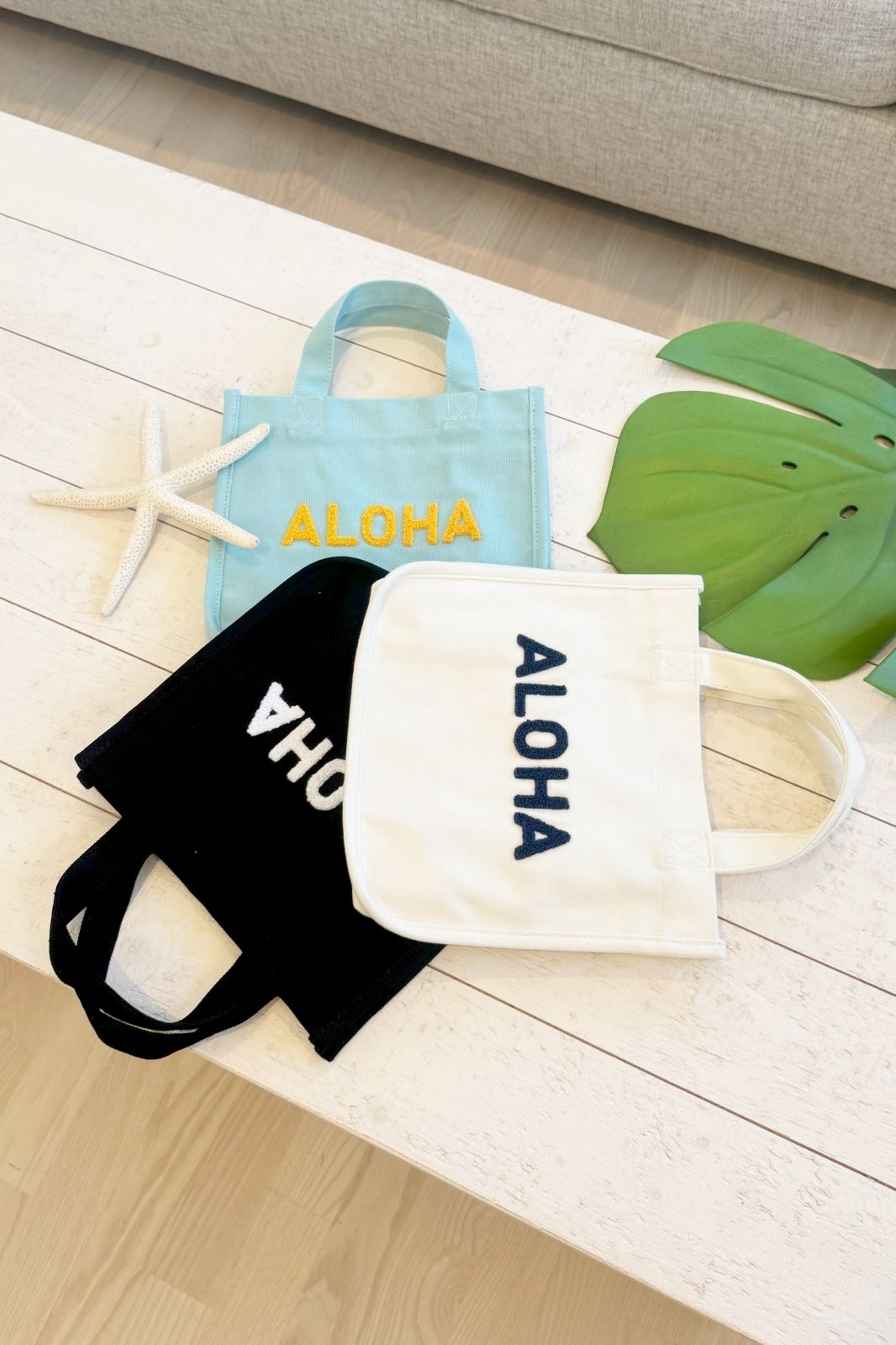 MINI ALOHA TOTE SAGARA