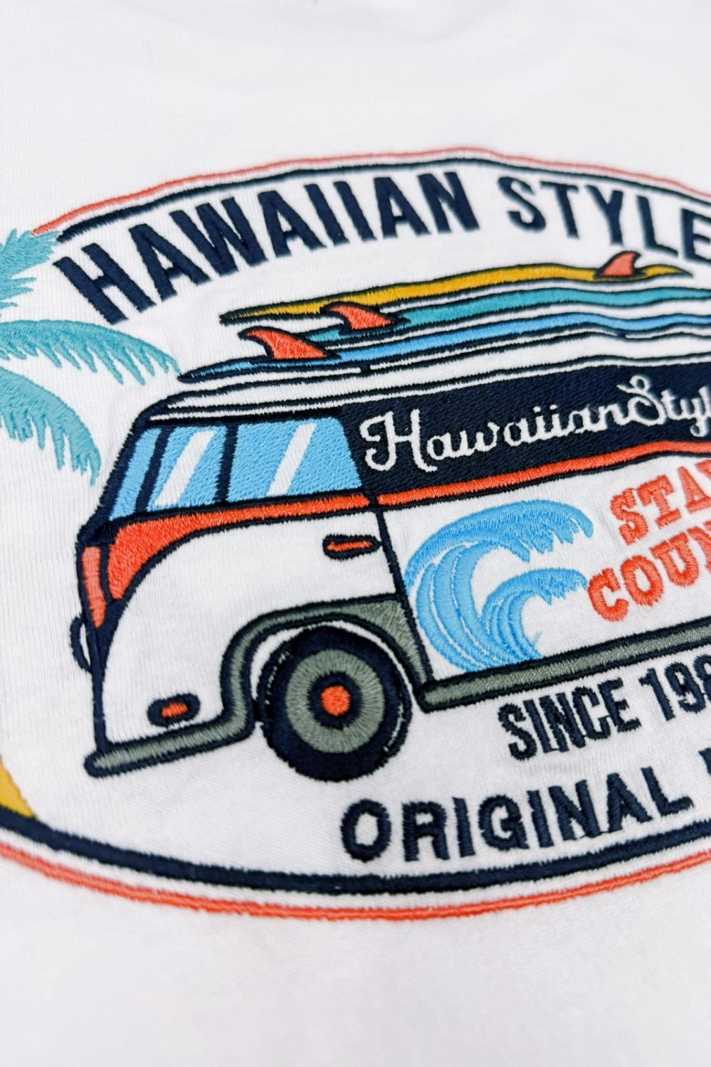 OVAL BUS STITCH LS TEE