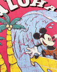 LOCAL MOTION/MICKEY MOUSE PIGMENT TEE