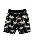 FLEECE PRINT SHORTS