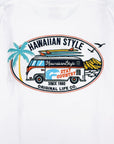 OVAL BUS STITCH LS TEE
