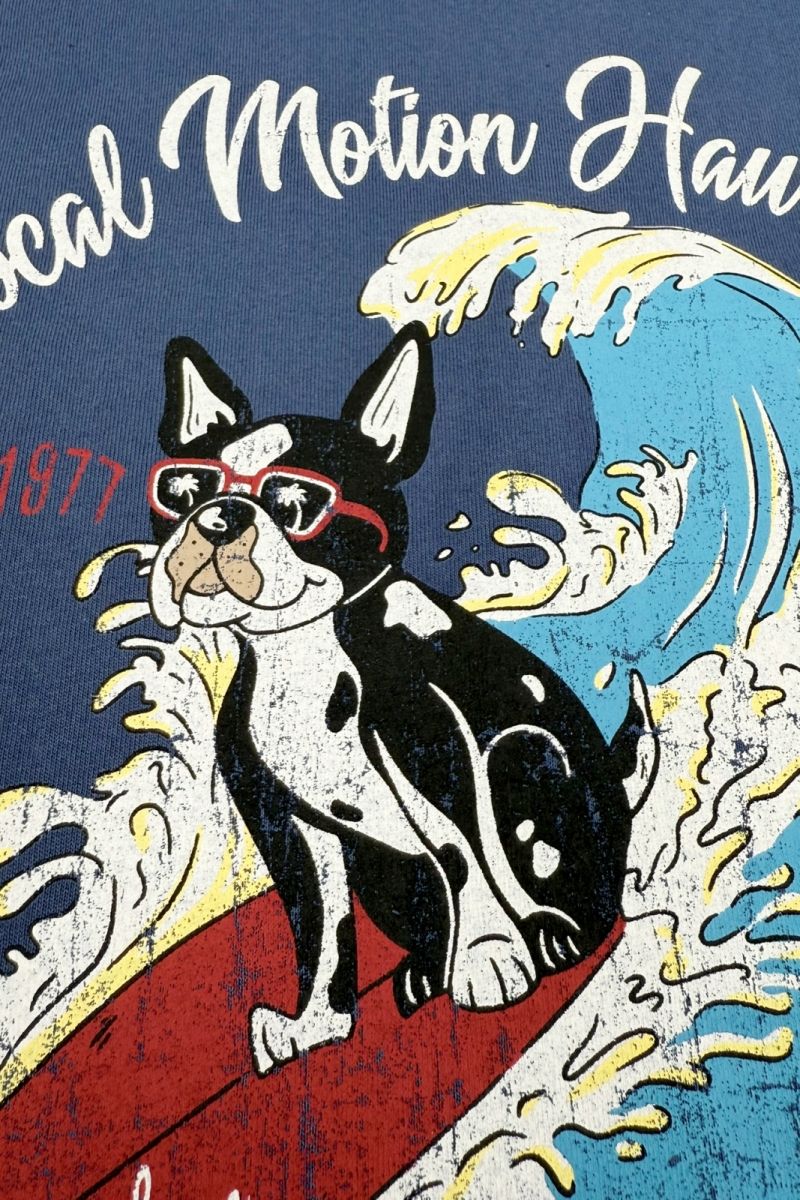 SURF DOG ARCH PRINT TEE
