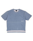 CUT DENIM TEE