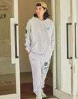 24 EMBLEM PATCH HOODIE