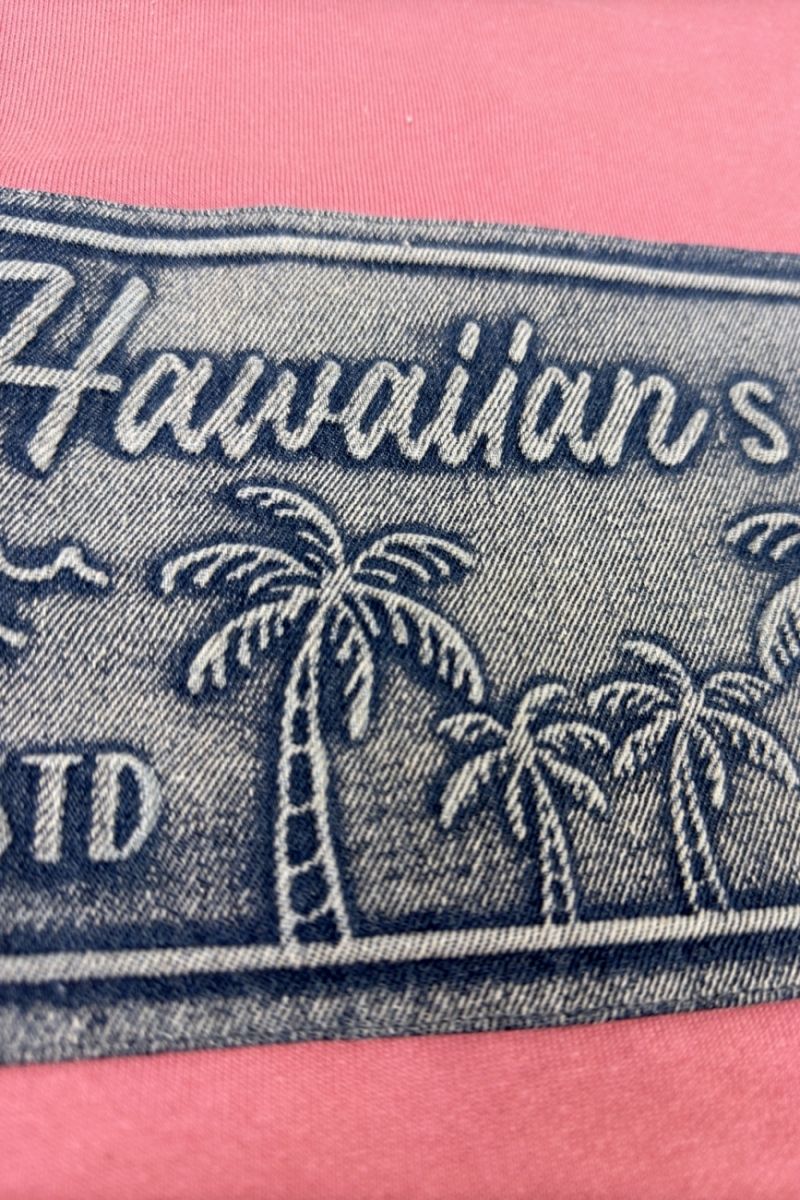 DENIM PATCH SWEAT
