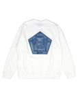 DENIM PATCH SWEAT