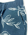 FLEECE PRINT SHORTS
